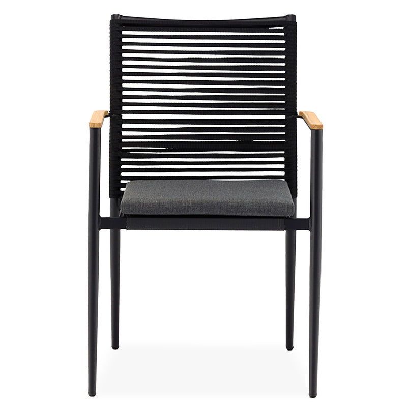 BAY Set mobilier terasă/grădină, 4 scaune și masă