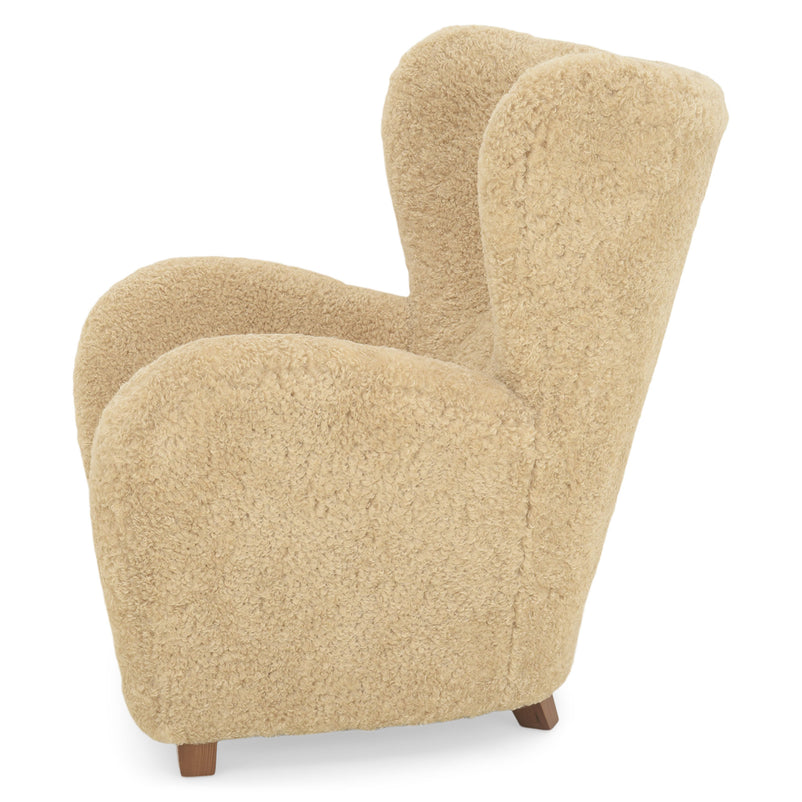 ANDERSON Fotoliu,  imitație blană