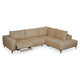 KARSTON Colțar cu șezlong stânga/dreapta, recliner electric, stofă