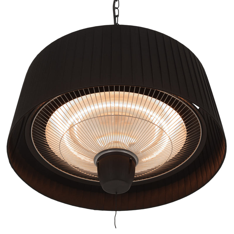 ELIAS Încălzitor electric de terasă cu infraroșu, 1500 W, suspendat