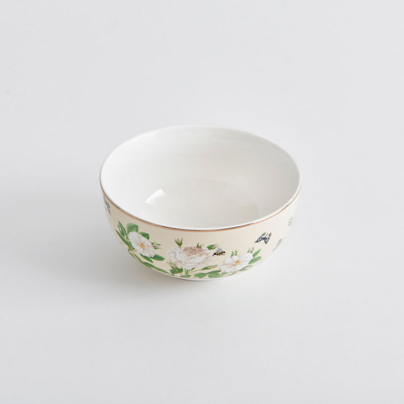 PEONY Set 4 boluri, porțelan, D.14cm