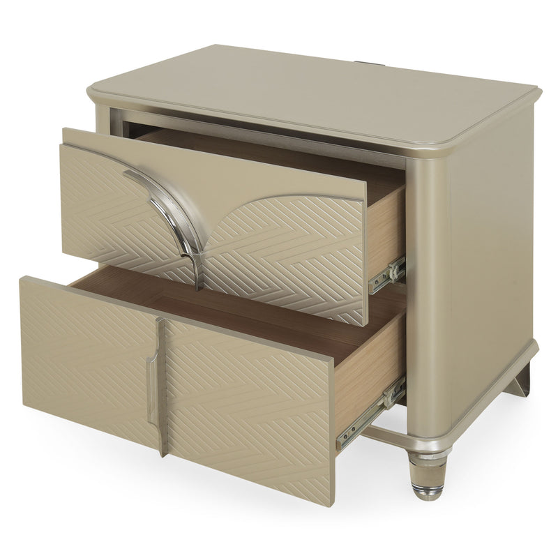 LINDELL Noptieră 2 sertare