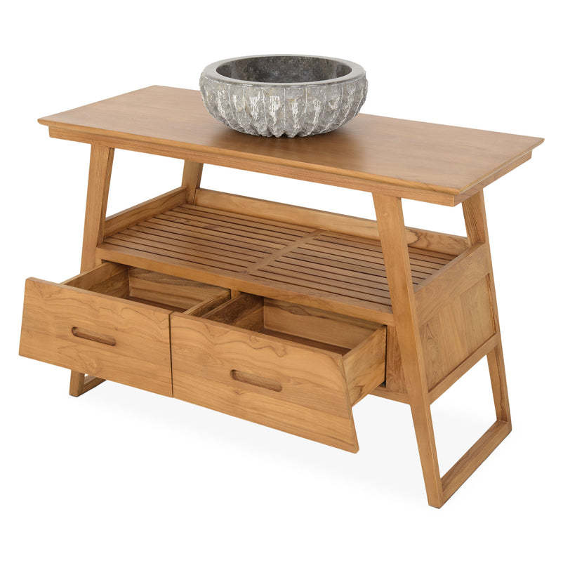 MIZU Set mobilier baie, mască lavoar și lavoar marmură