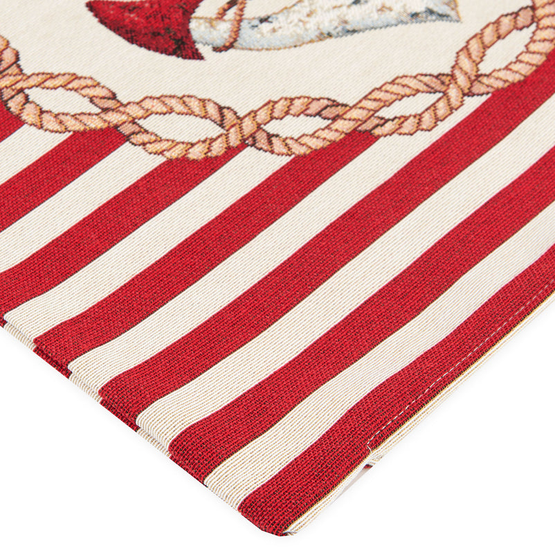 NAUTIC RED Pernă decorativă, 45x45cm