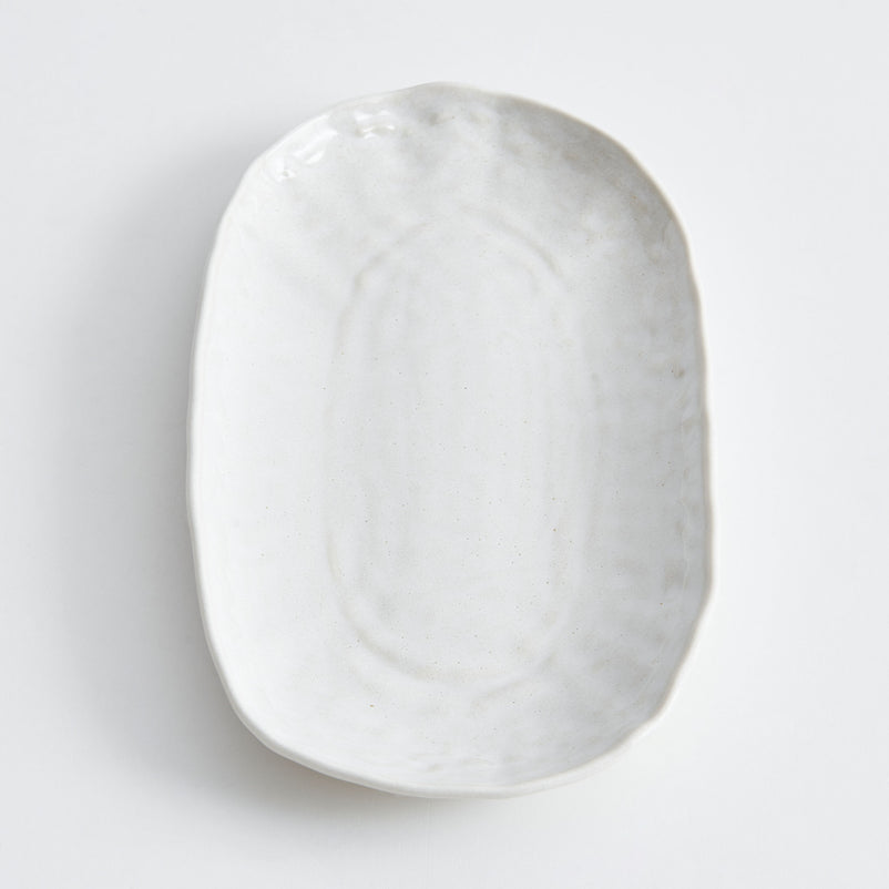 MEZOLIT Platou servire, porțelan, L.28cm