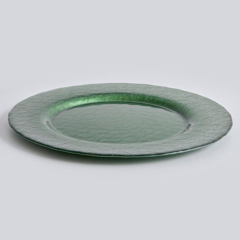 ALPINE Platou servire, sticlă, D.32cm