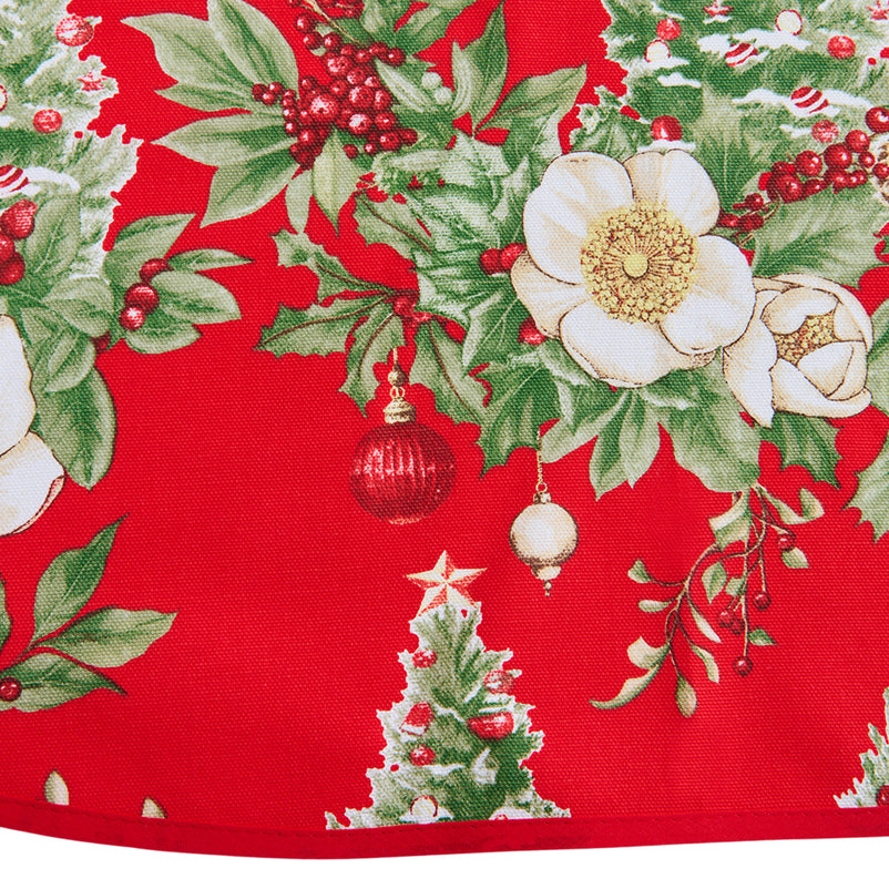 ARMONIA ABETE ROSSO Față de masă, D.180cm