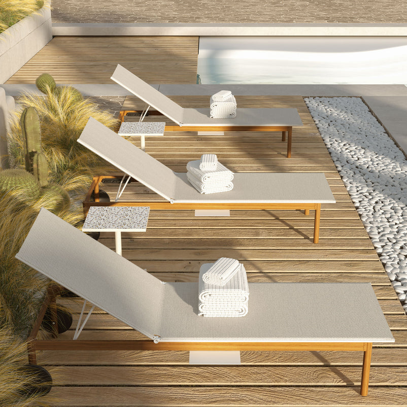 DINGLE Șezlong exterior