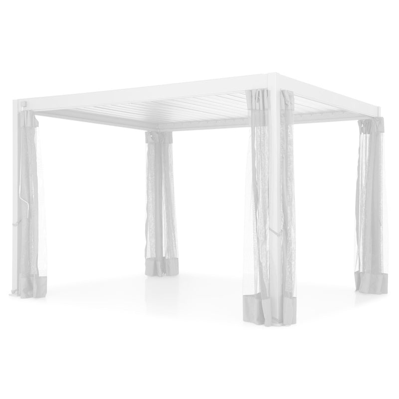 MIRADOR GOLD Set șină, perdele și plasă țânțari