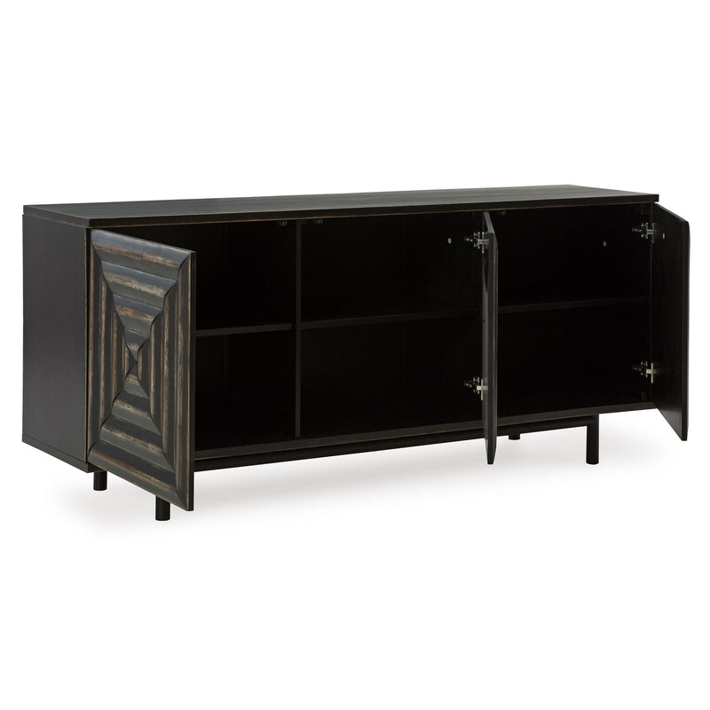 FAIR RIDGE Comodă accent, 3 uși