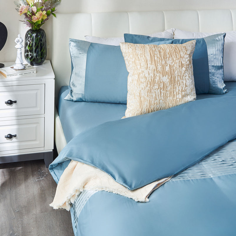 SILKY Set așternut, 4 piese, 200x220cm