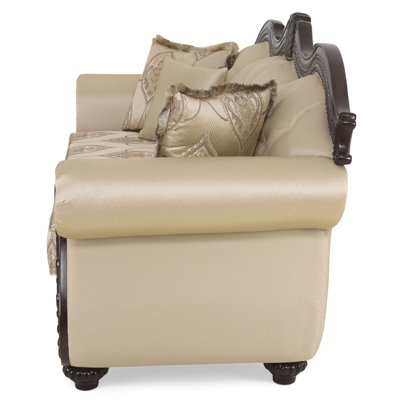 WINDSOR Canapea 3 locuri, 5 perne decorative incluse, stofă