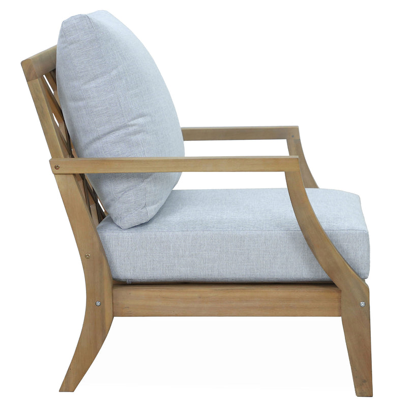 FRANCO Set mobilier terasă/grădină, 2 fotolii și măsuță