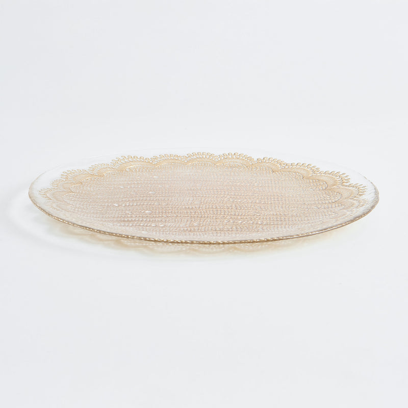 DREAM Farfurie fel principal, sticlă, D.28cm