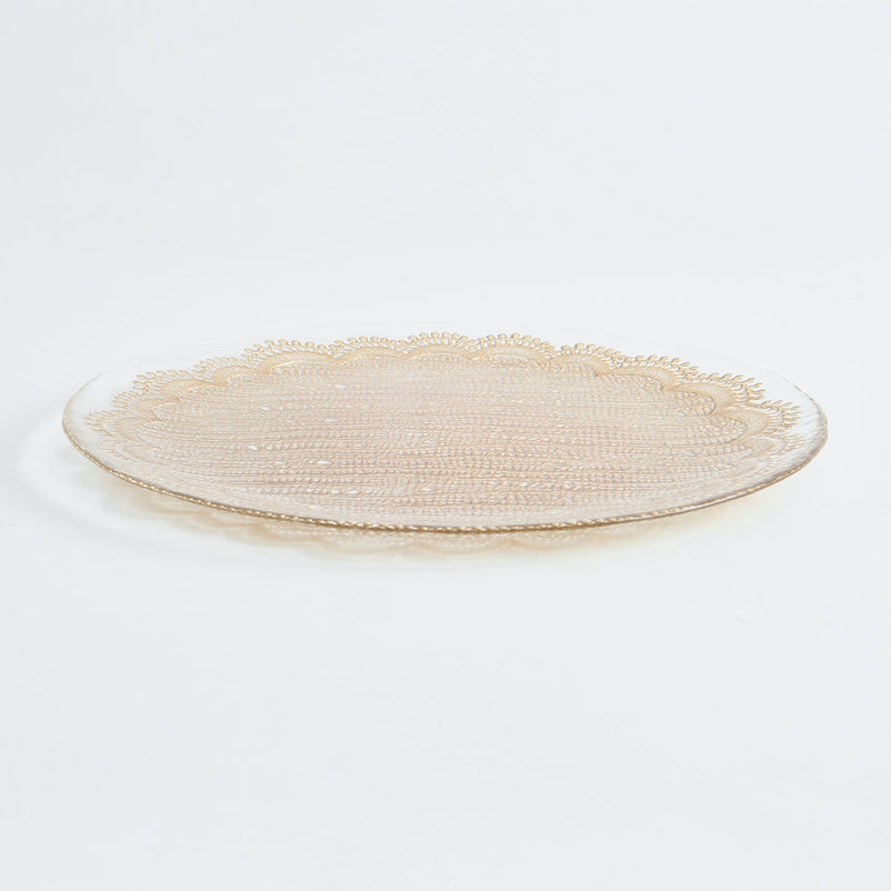 DREAM Farfurie fel principal, sticlă, D.28cm