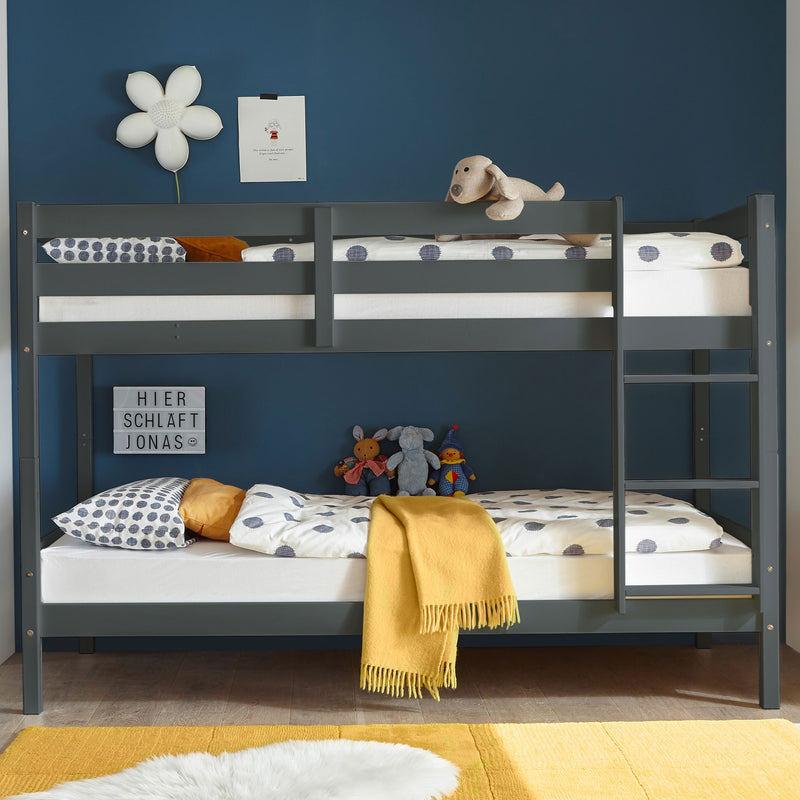 CASPER Set 2 paturi suprapuse, 90x200cm, somiere incluse
