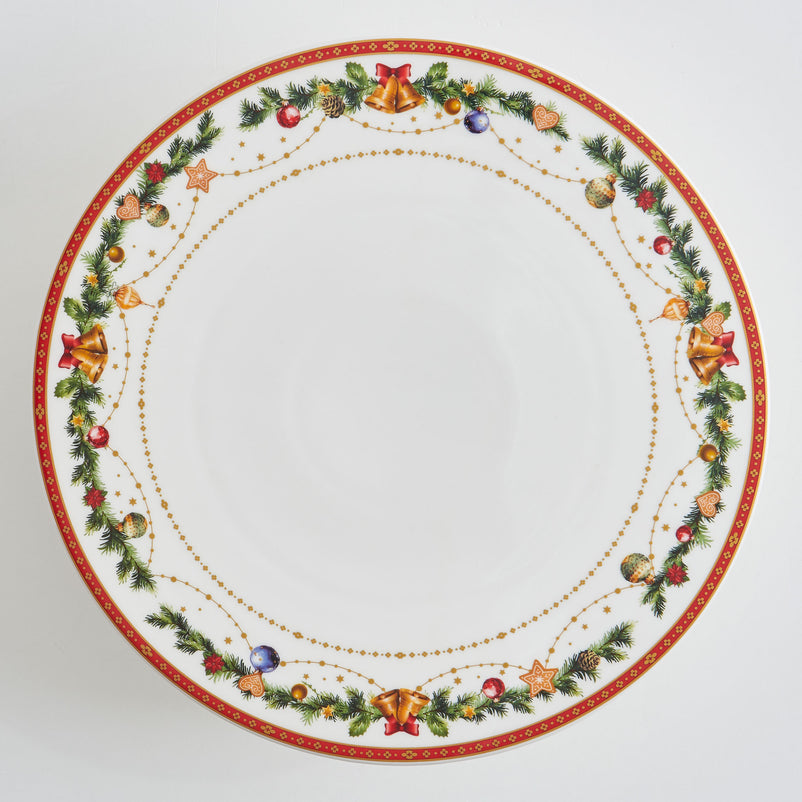 BELLS Platou tort, porțelan, D.32cm