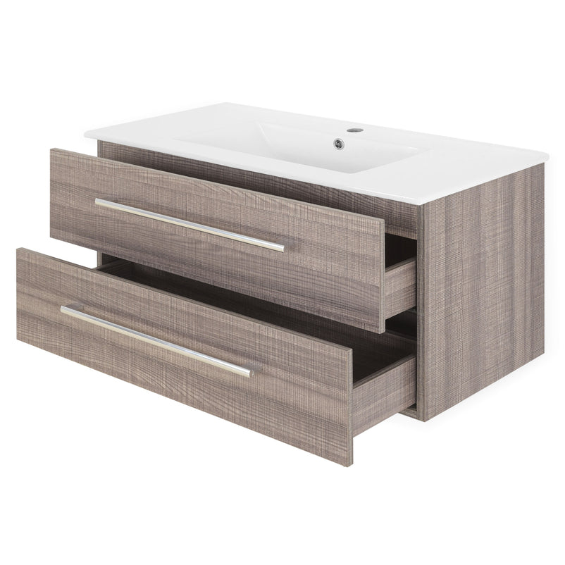 ROSALVA Set mobilier baie, mască lavoar și lavoar