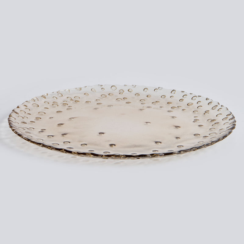 CONFETTI Farfurie fel principal, sticlă, D.28cm