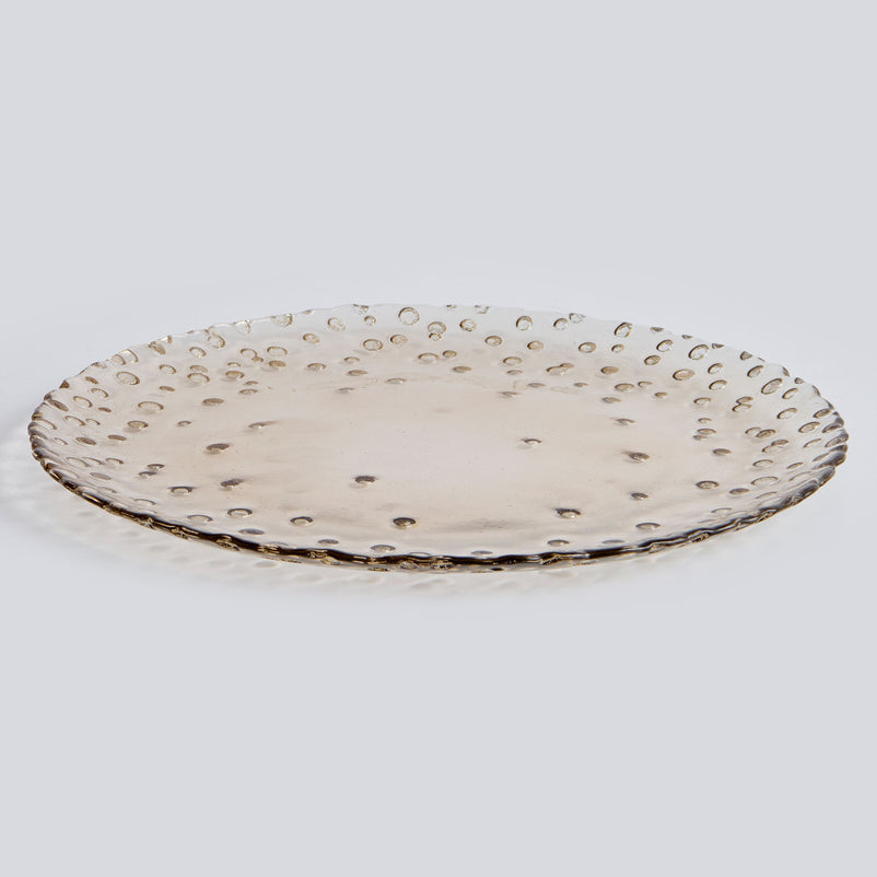 CONFETTI Farfurie fel principal, sticlă, D.28cm