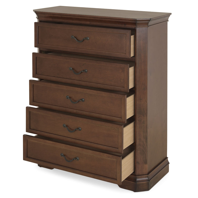 NOREGON Comodă 5 sertare