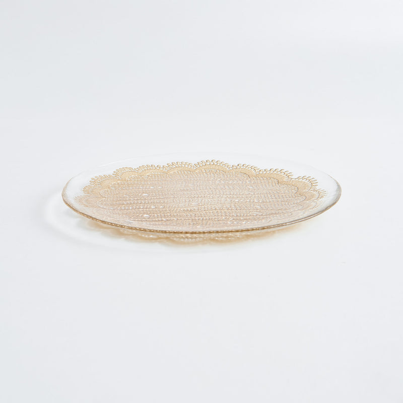 DREAM Farfurie aperitiv, sticlă, D.21cm