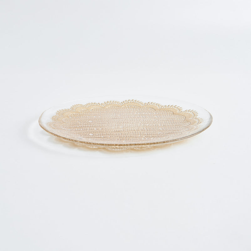 DREAM Farfurie aperitiv, sticlă, D.21cm