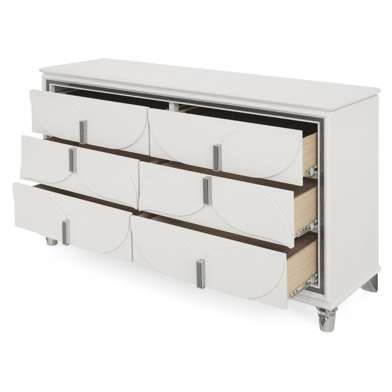 SHARLENE Comodă 6 sertare