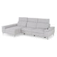 SOUND Colțar șezlong stânga/dreapta, 1 recliner electric și mecanism tetiere, stofă