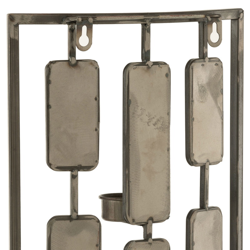 LIGHT Decorațiune perete cu suport lumânare