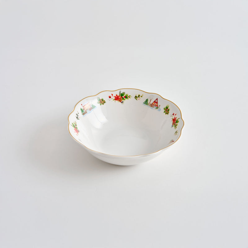 WONDERLAND Set 4 boluri individuale, porțelan