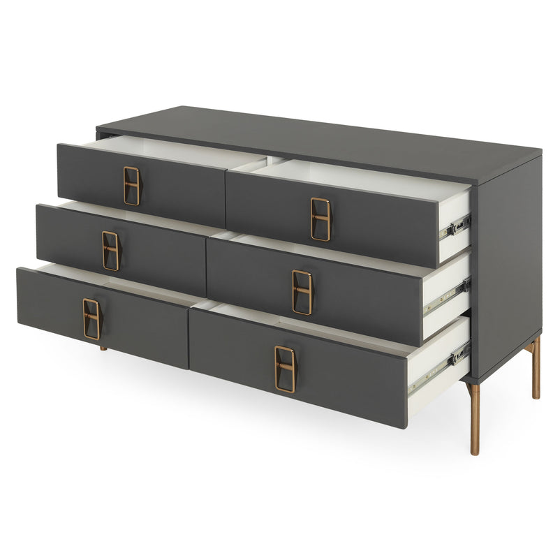 ONIX Comodă 6 sertare