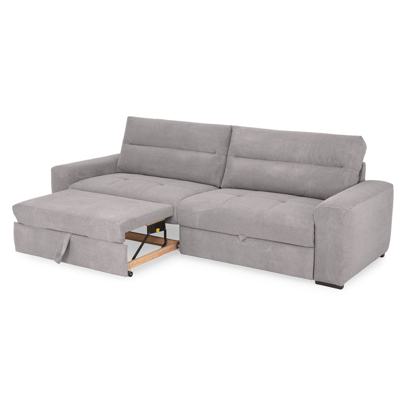 WIDE Canapea extensibilă, 4 locuri, stofă