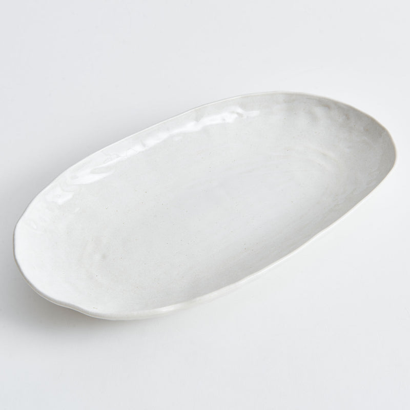 MEZOLIT Platou servire, porțelan, L.34cm