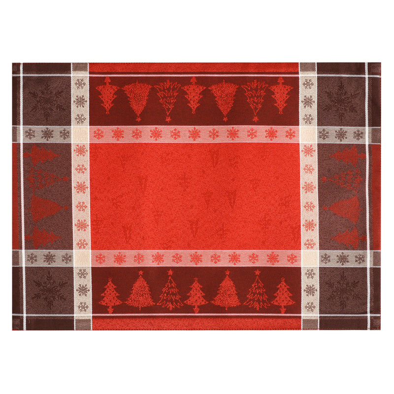CHRISTMAS PINE Set 6 suporturi farfurie