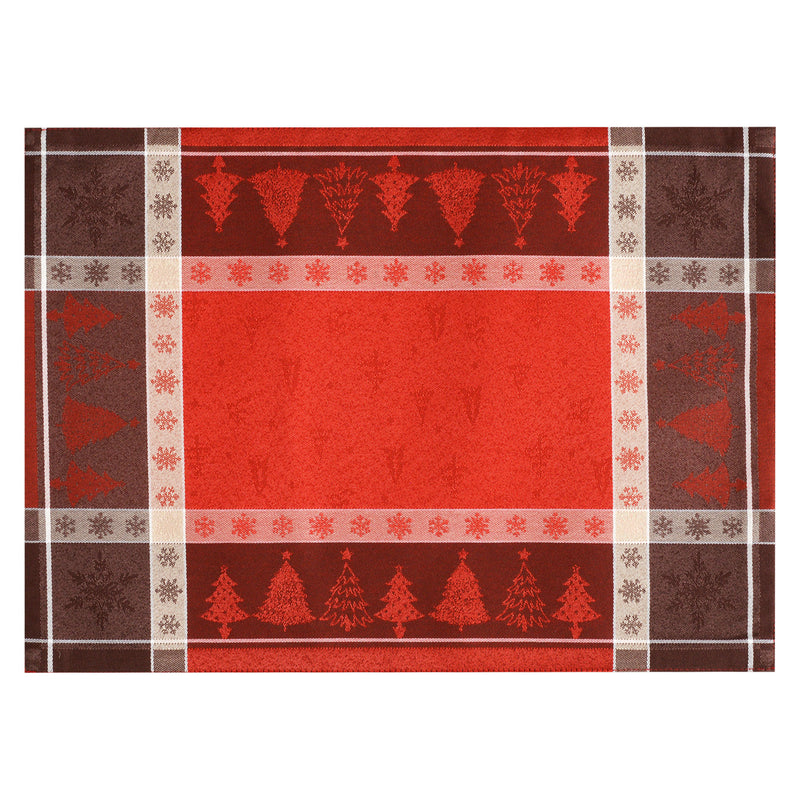 CHRISTMAS PINE Set 6 suporturi farfurie