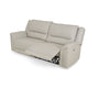 SUNNERST Canapea 3 locuri, 2 reclinere electrice, piele