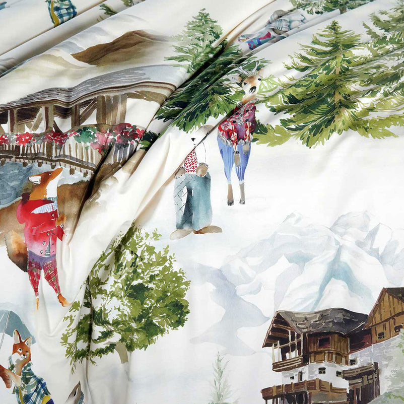 FUNES Set așternut 4 piese, 200x220cm