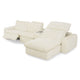 NEW JERSEY Colțar cu șezlong electric stânga/dreapta, 1 recliner electric, tetiere reglabile, USB, consolă depozitare, stofă