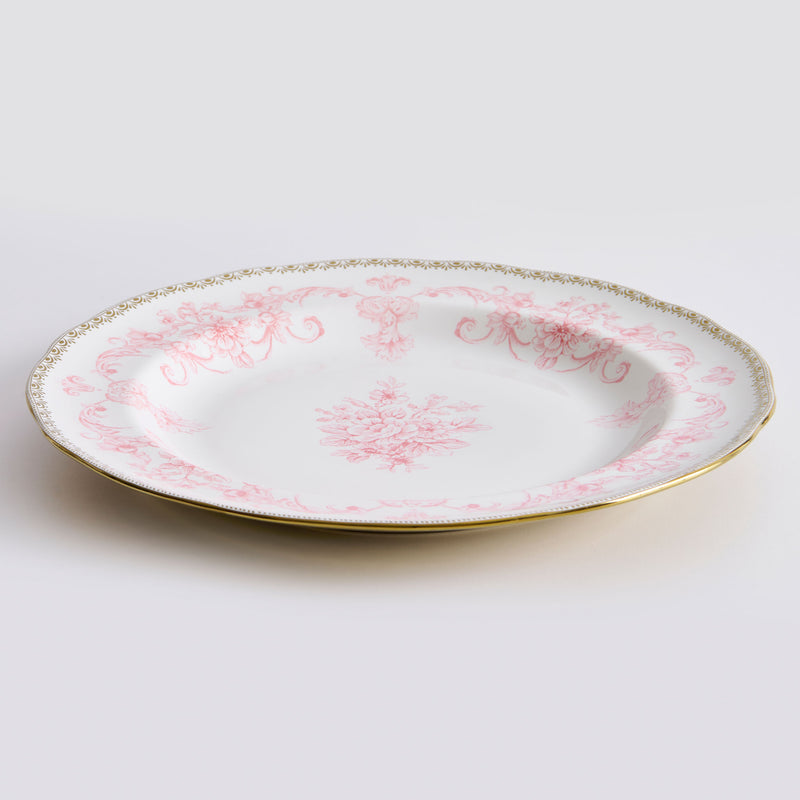 GENEVIEVE Platou servire, porțelan, D.33cm