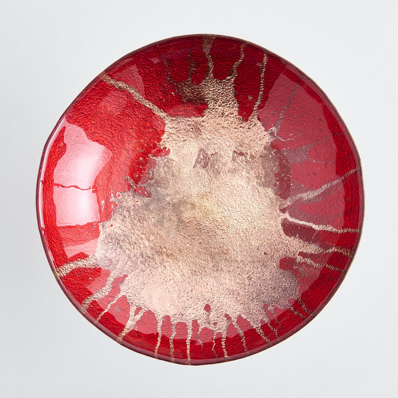 NATURAL Bol, sticlă, D.27cm