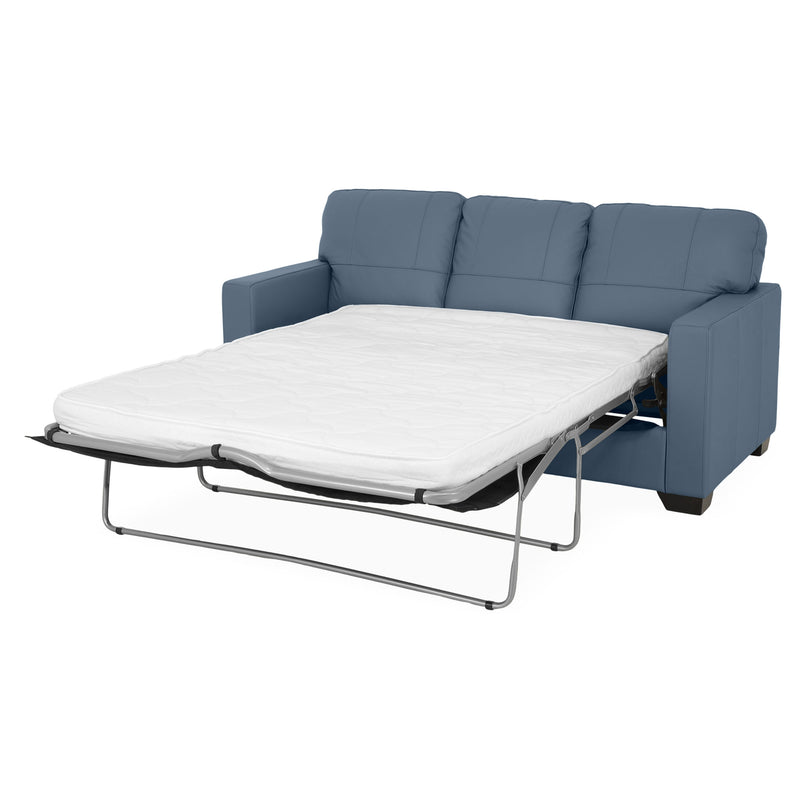 ASWAN Canapea extensibilă, 3 locuri, piele