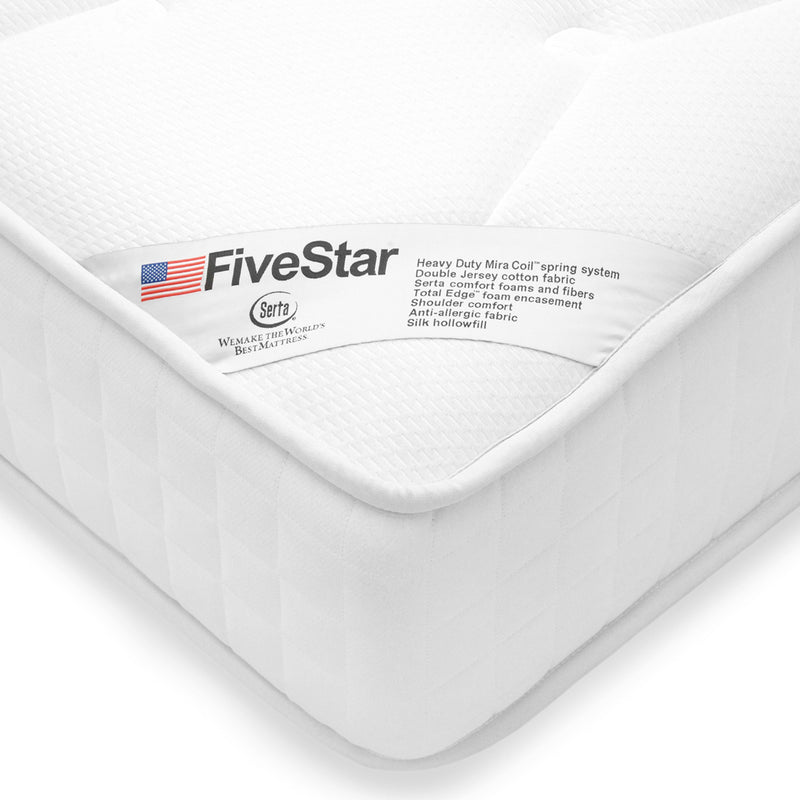 FIVE STAR Saltea cu arcuri Mira-Coil, fermitate mediu-moale