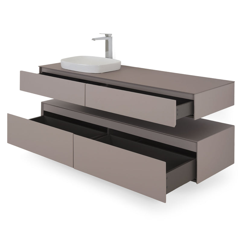 LODI Set mobilier baie, mască lavoar, lavoar, top