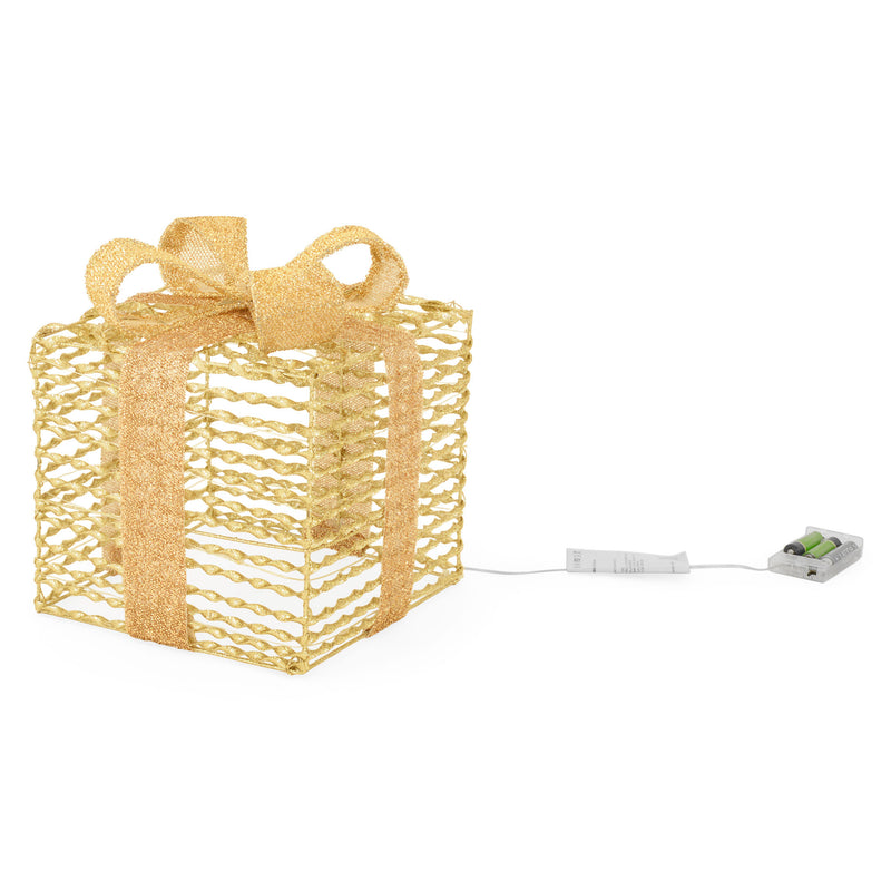 RIBBON Set 3 decorațiuni luminoase, 90 microleduri