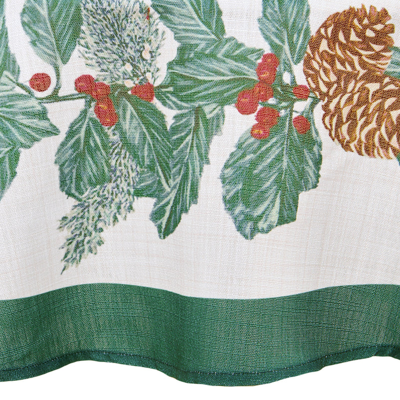 FIR CONES Față de masă, D.180cm