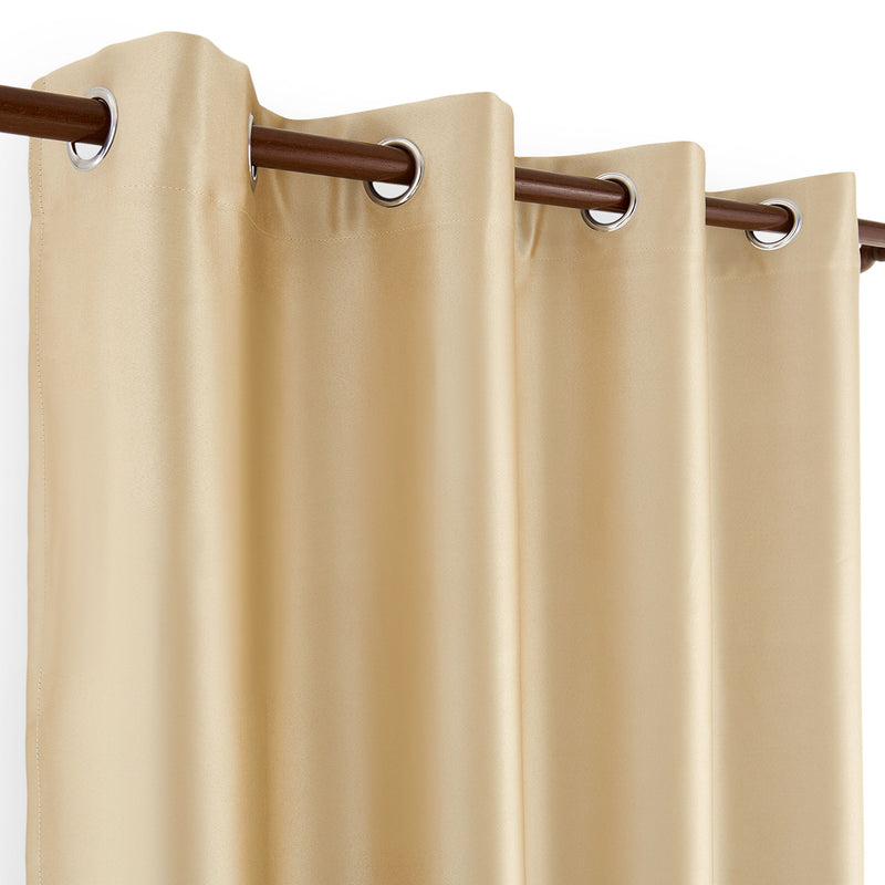 WELLS Draperie cu inele metalice, 140x260cm