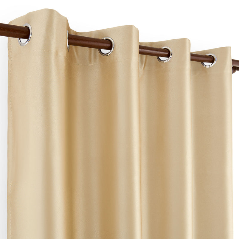 WELLS Draperie cu inele metalice, 140x260cm