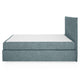 CARLINI Pat tapițat boxspring, 160x200cm, saltea inclusă