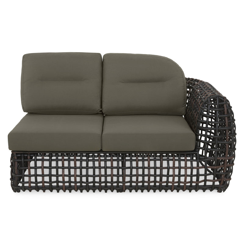 DINASTY Set mobilier terasă/grădină, colțar 5 piese și măsuță